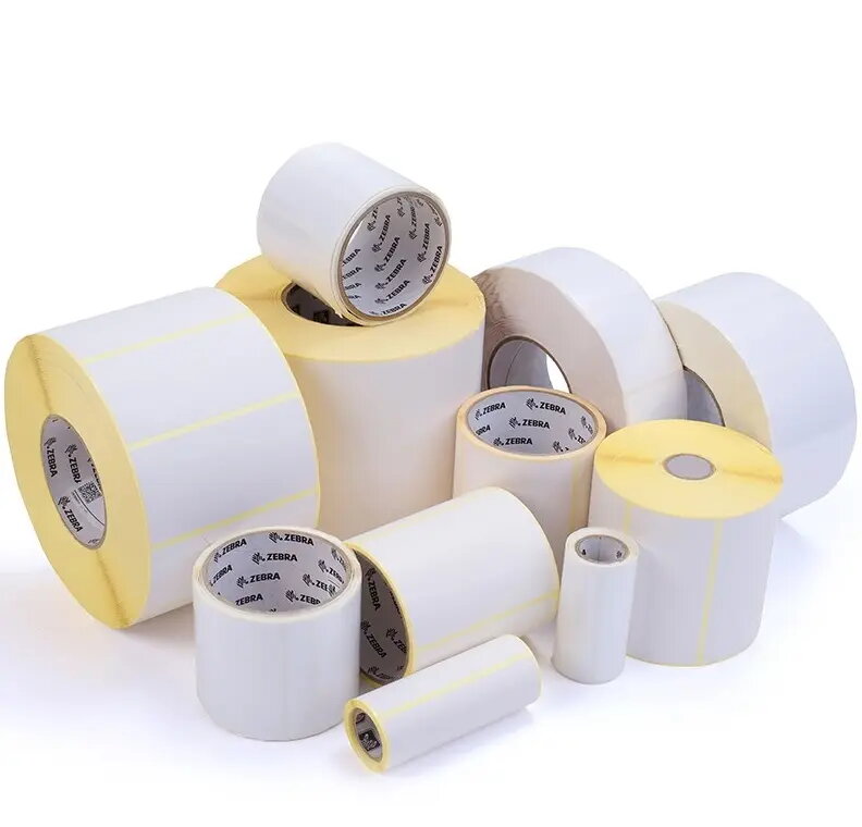 Zebra 3011409-T Baltas Pašlīmējošās Papīra Printera