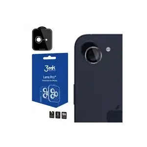 Защитная пленка для камеры 3MK для Apple iPhone 16E — графитовый серый
