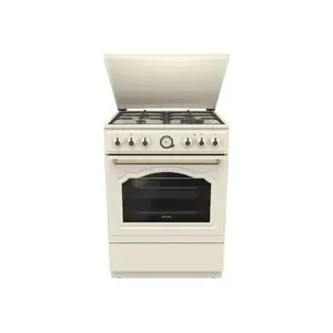 Plīts Gorenje GKS6C71CLI ar gāzes virsmu un elektrisko cepeškrāsni 60 cm platumā, 71 l, energoefektivitātes klase A