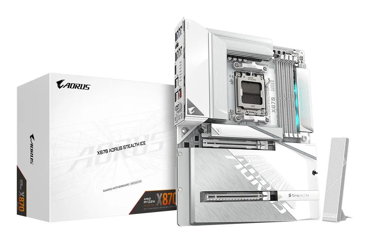 GIGABYTE X870 AORUS STEALTH ICE ATX
