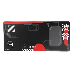 Gaming mouse pad TRUST GXT 759 XXL — 900×400 mm, PET, black/red