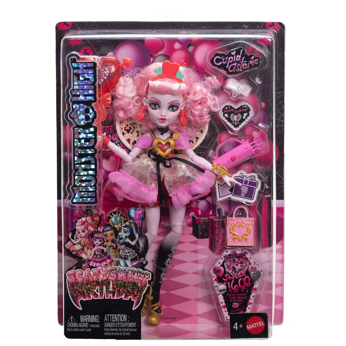 Modes lelle Mattel Monster High Scary Sweet Birthday Cupid Asteria Photo 6