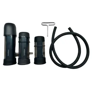 Accessory pack for VacuGlide by Autoblow — model 50058170000, 9-piece Large accessories (3 cylinders, 3 sleeves, valve cap, tube, tool)