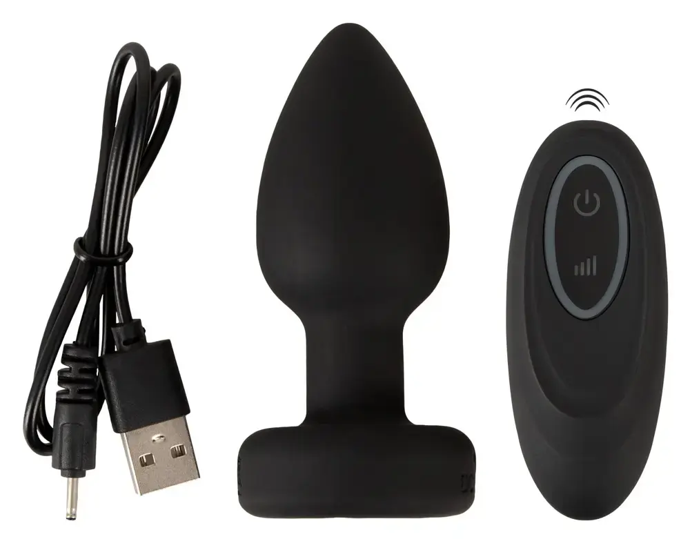 ANOS RC Flashing Butt Plug силикон 9 см Photo 11