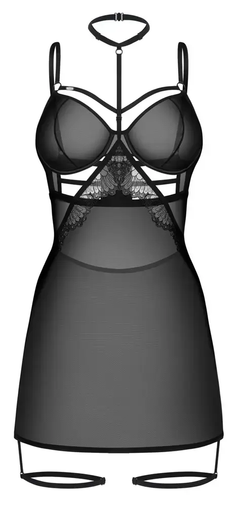 Penuārs Obsessive Arrowel melns 2XL/3XL Photo 3