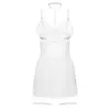 Naktskrekls Obsessive Arrowel S/M — balts Photo 5