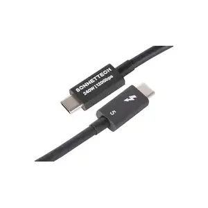 Thunderbolt cable Sonnet TCB-TB5-08M 5 m — Thunderbolt 5, black