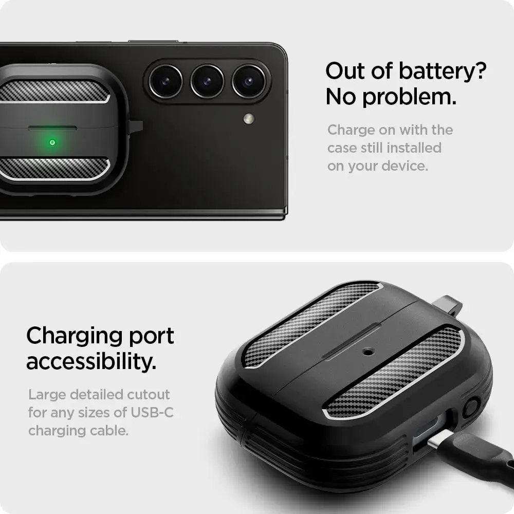 Spigen Rugged Armor vāciņš Galaxy Buds 3 / 3 Pro Photo 16