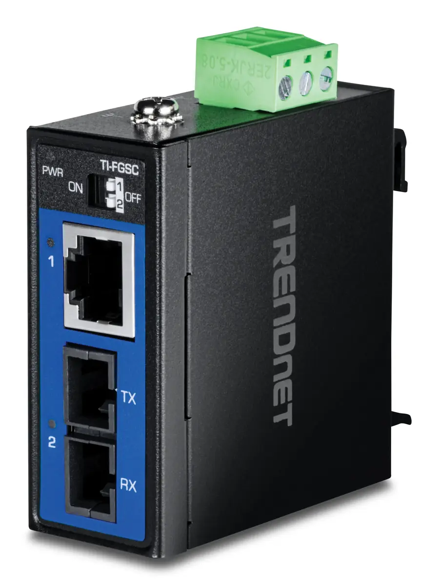 TRENDNET TI-FGSC Industriālais gigabitu optiskais mediju