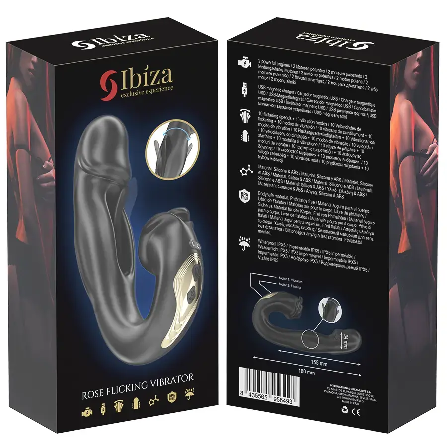 Вибратор IBIZA ROSE VIBRATOR Photo 6