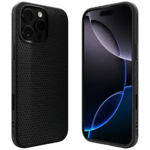 Чехол Spigen Liquid Air T Mag для iPhone 16 Pro — MagSafe, чёрный
