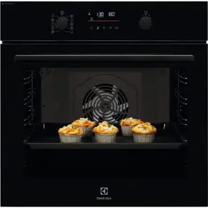Встраиваемая духовка Electrolux EOD6F77WZ SteamBake 600, 72 л, каталитическая очистка, класс A+