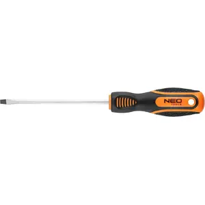 Flat screwdriver NEO tools 04-172, blade 4.0 mm × 100 mm, slotted tip, insulated handle