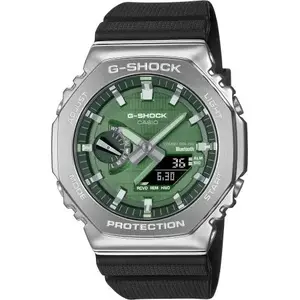 Rokaspulkstenis CASIO G-SHOCK GBM-2100A-1A3ER — ciparu-analogais, triecienizturīgs