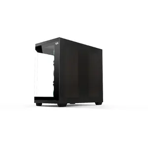 Datora korpuss REDRAGON GC-625-PRO, atbalsts ATX/microATX/ITX, GPU līdz 41 cm, CPU dzesētājs līdz 16,3 cm, 4 ventilatori (3 priekšā, 1 aizmugurē)