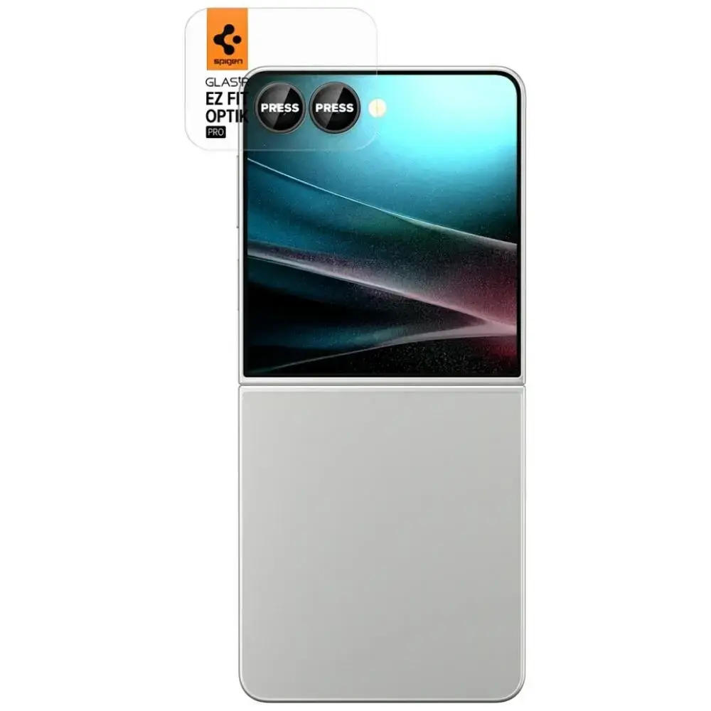 Защитное стекло камеры Spigen Galaxy Z Flip 7, 2 шт. Photo 5