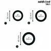 addicted toys Flat Silicone Rings D-242834 Photo 4