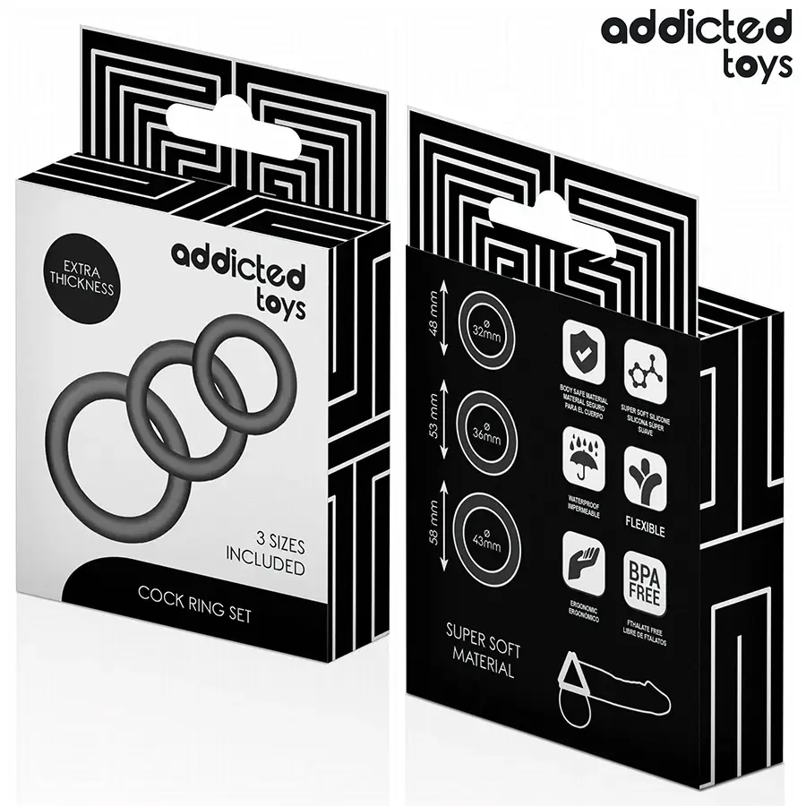 Силиконовое кольцо addicted toys Model 1 Photo 6