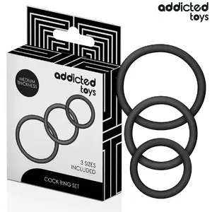 Силиконовое кольцо для интимных игр addicted toys Model 2 D-242836 — силикон, многоразовое