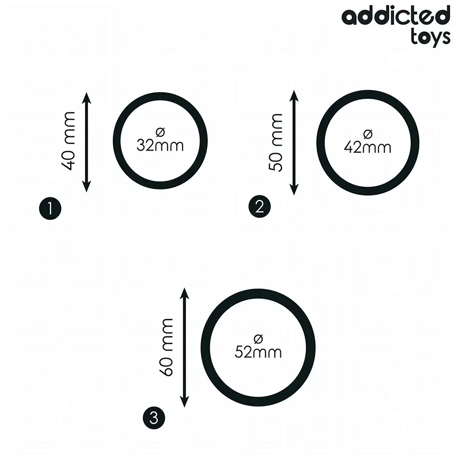 Силиконовое кольцо addicted toys Model 2 D-242836 Photo 4