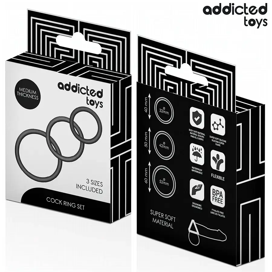 Силиконовое кольцо addicted toys Model 2 D-242836 Photo 6