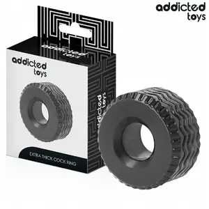 Кольцо для пениса addicted toys D-242851 Extra Thick — силикон, широкая лента
