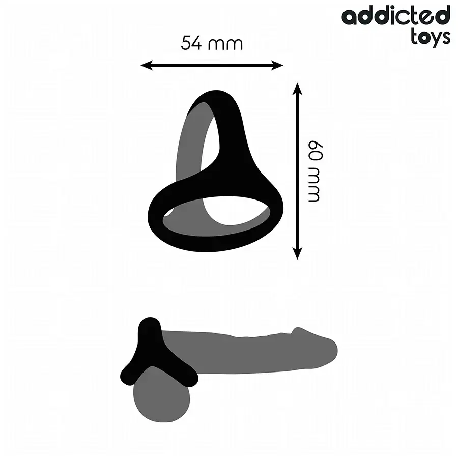 Кольцо для пениса addicted toys D-242859 Photo 4