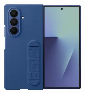 Силиконовый чехол Samsung для Galaxy Z Fold7 темно-синий