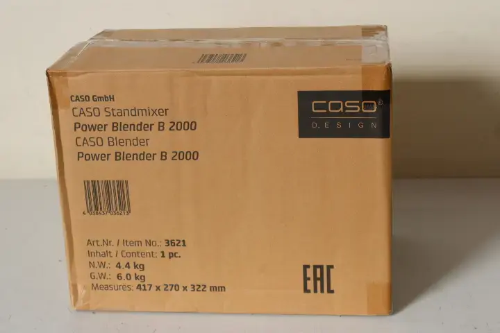 Caso B 2000 Power Blender — настольный 2000 Вт Photo 2