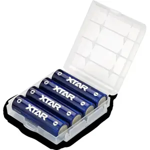 Rechargeable AA (R06) battery XTAR 1.5V 2500mAh — pack of 4 with protection
