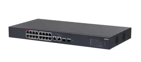 DAHUA pārvaldāms L2 gigabitu PoE slēdzis DH-CS4218-16ET-190 Photo 3