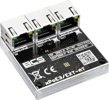PoE-инжектор BCS BCS-xPoE3/EXT-AT 30W Photo 2