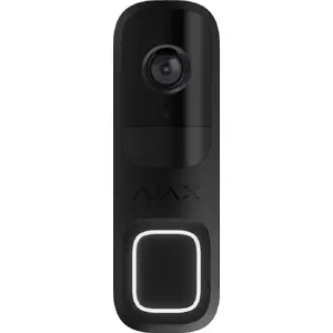 Wireless doorbell button AJAX DoorBell (black) model 66391.125.BL1
