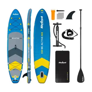 SUP dēlis Rebel RBA-4500 zils - uzpūšamais stāvēšanas airēšanas dēlis