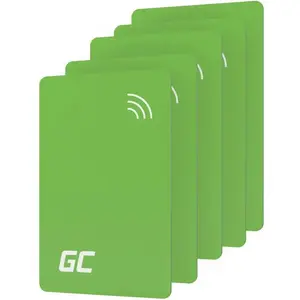 NFC access cards set (5 pcs) for Green Cell HabuDen EVGCAKNFC5 electric vehicle charging station