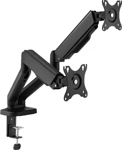 Monitor mount Cabletech UCH0208-2 for 2 monitors 17–32 inches, dual-arm desk or wall mounting support