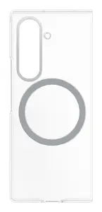 Samsung Magnet Clear Case for Galaxy Z Fold7 Transparent Cover with Magnetic Mount