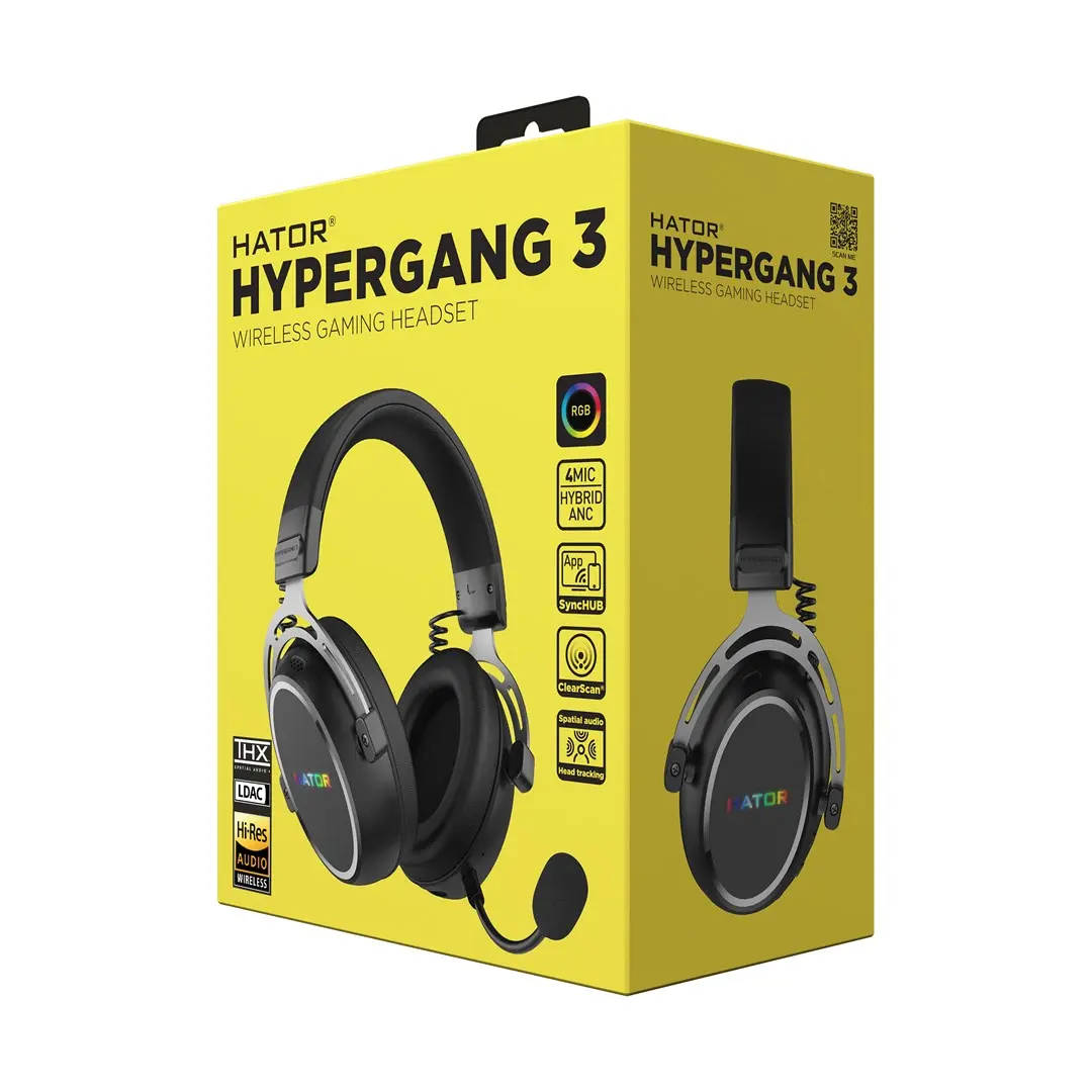 HATOR Hypergang 3 Wireless spēļu austiņas Photo 18