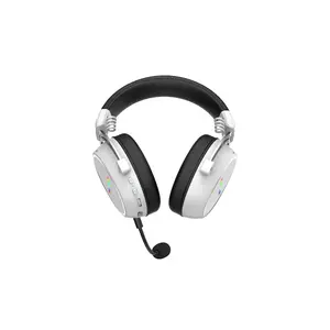 Bezvadu spēļu headset HATOR Hypergang 3 — head-band, Bluetooth, 10–44000 Hz, 330 g, balta