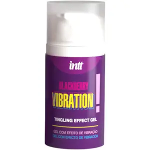 INTT RELEASES Liquid Vibrating Gel 15 ml — Blackberry flavor, intimate stimulation gel