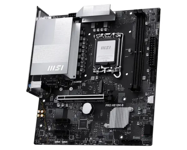 Pamatplate MSI PRO H810M-B, 7E64-001R Photo 2