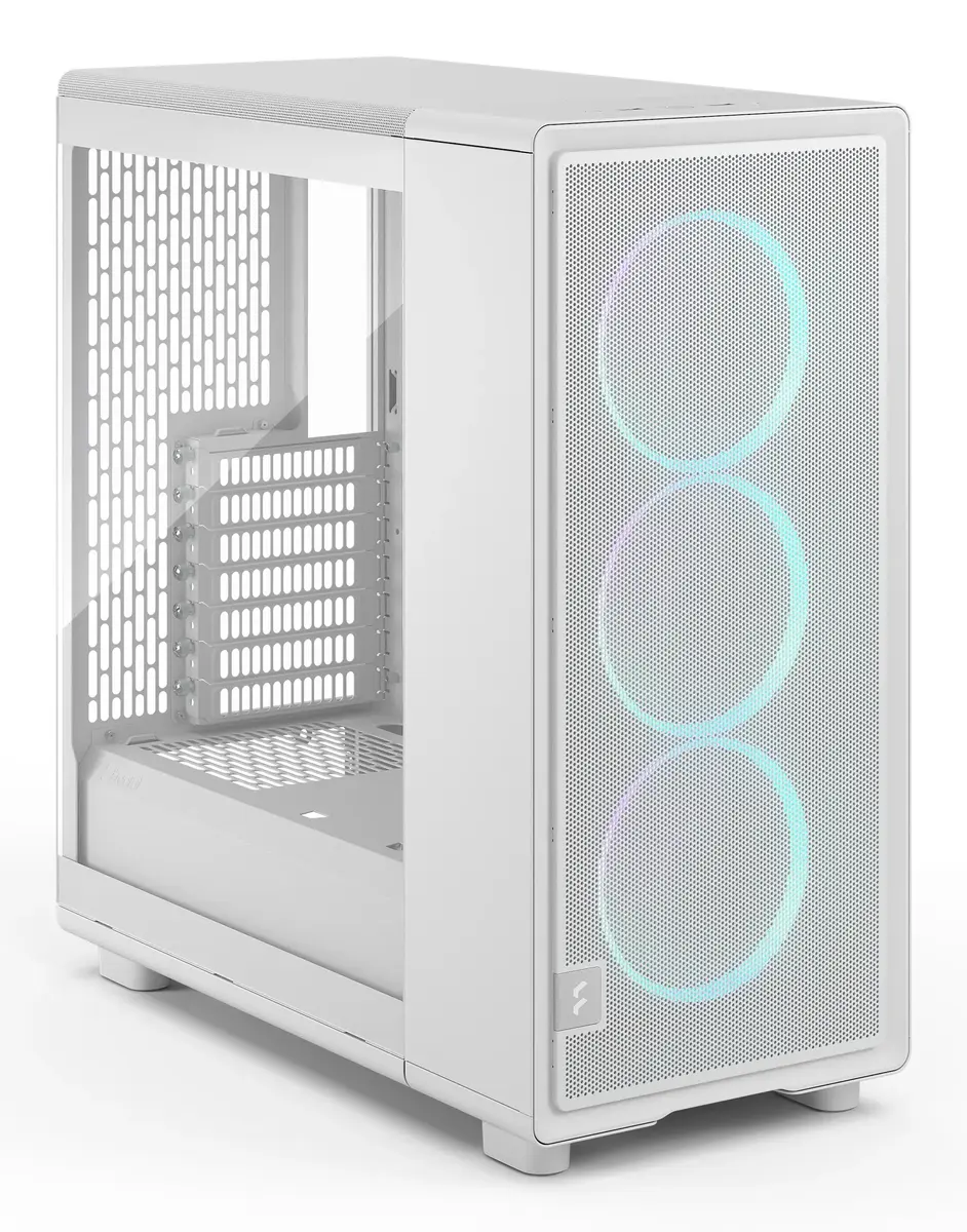 Компьютерный корпус Fractal Design Epoch White TG RGB Clear Tint Photo 3
