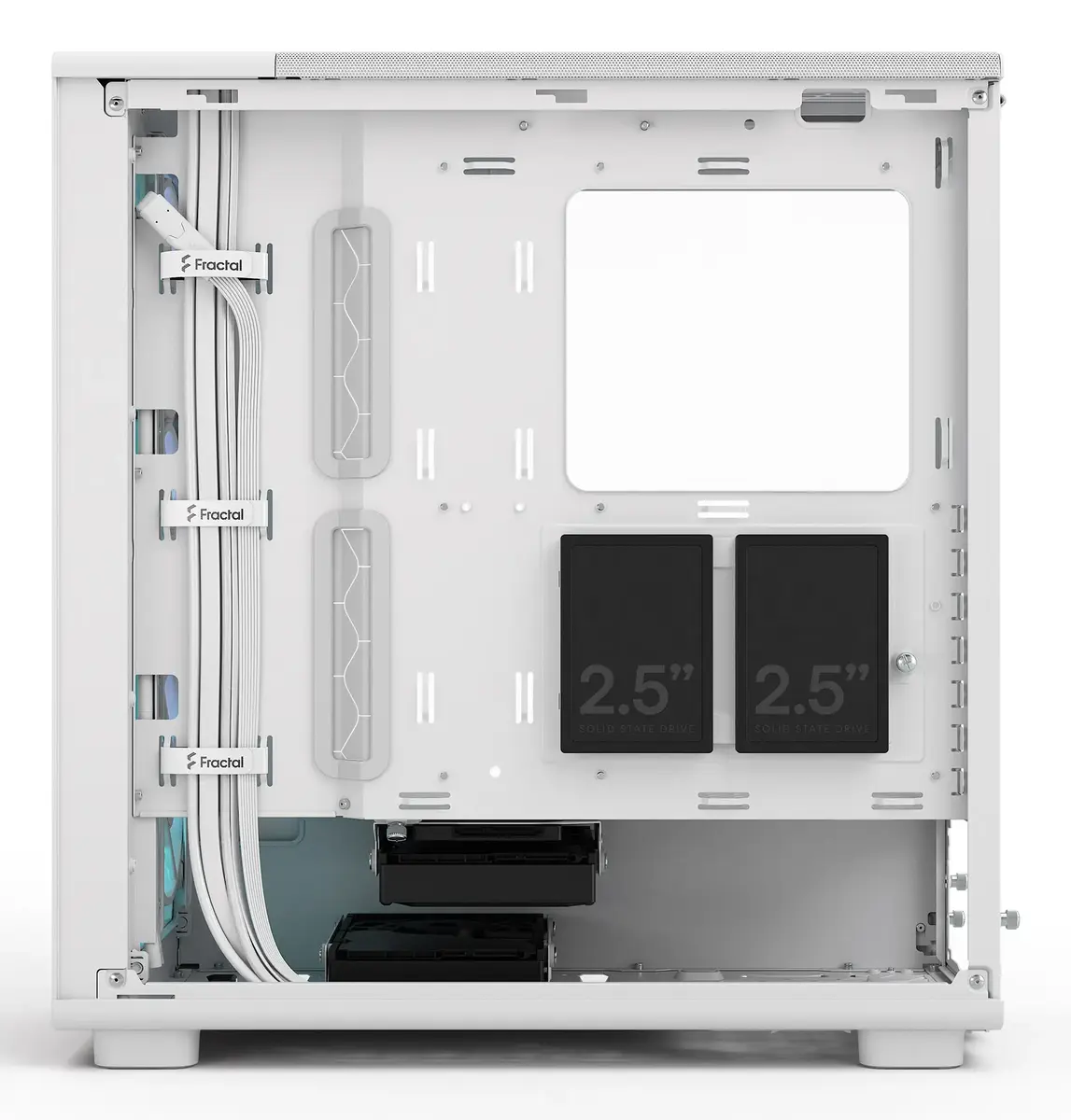Компьютерный корпус Fractal Design Epoch White TG RGB Clear Tint Photo 16