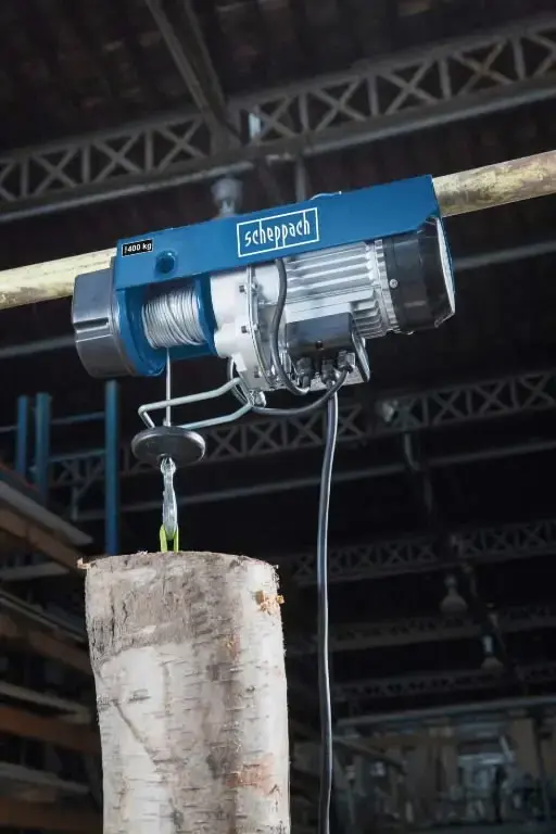 Scheppach HRS400 electric hoist 400 kg 12 m Photo 2