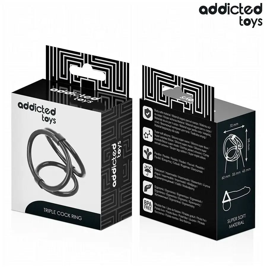 Кольцо для пениса addicted toys D-242860 Photo 7