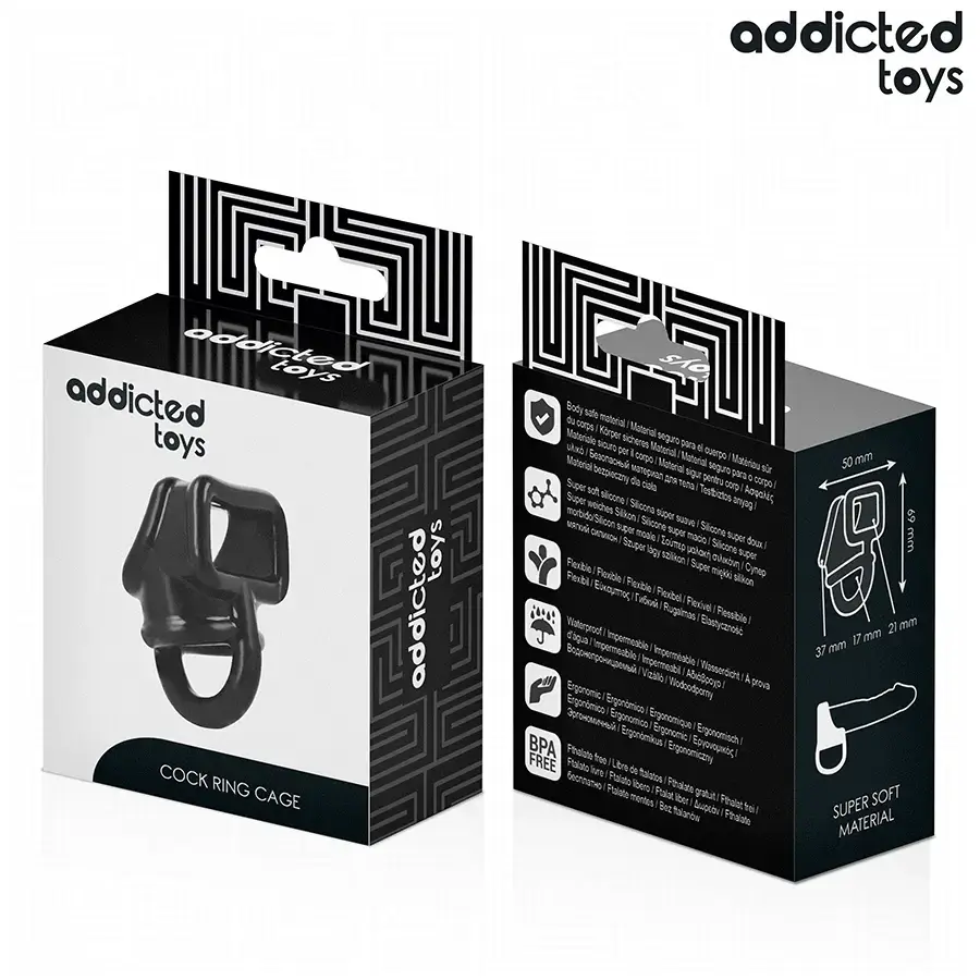 Кольцо-клетка для пениса Addicted Toys D-242861 Photo 7