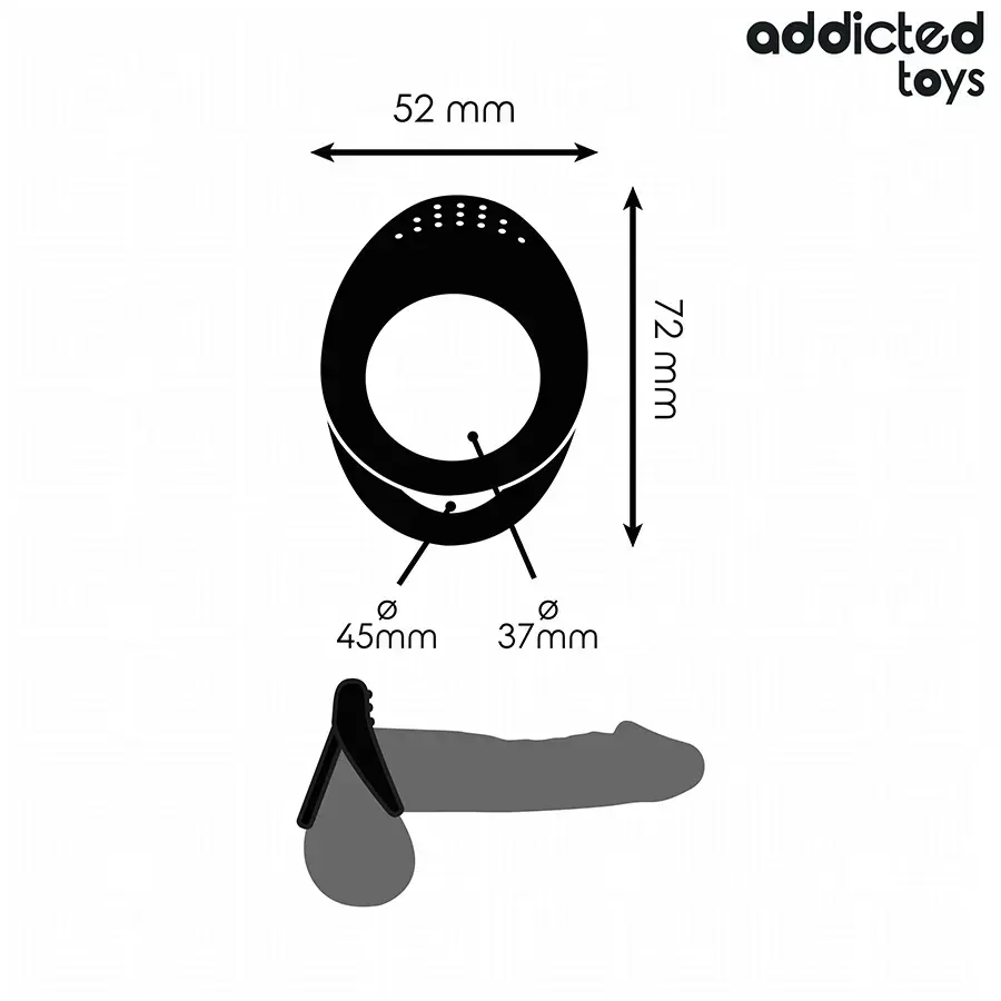 Кольцо для пениса addicted toys D-242862 Photo 4
