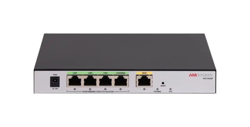 Hikvision DS-3WG105GP-SI vadu maršrutētājs ar Fast