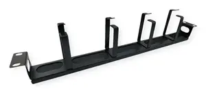 Rack cable route VALUE 26.99.0425, 19" cable management, plastic and steel, black
