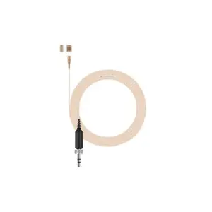 Subminiature wired microphone Sennheiser MKE 1-EW-3, omnidirectional, capacitive, 1.6 m cable, beige